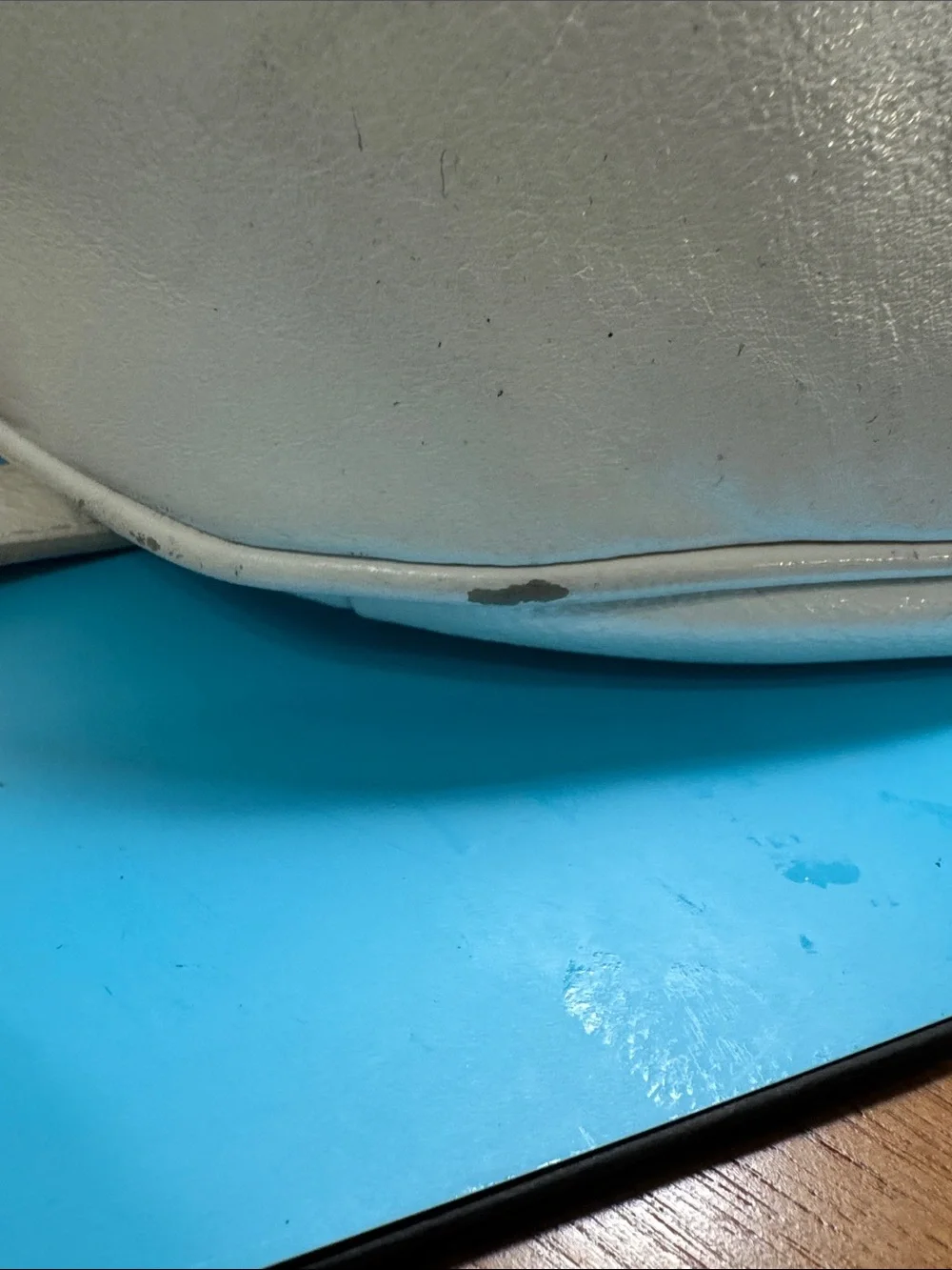 Furla cream pebbled